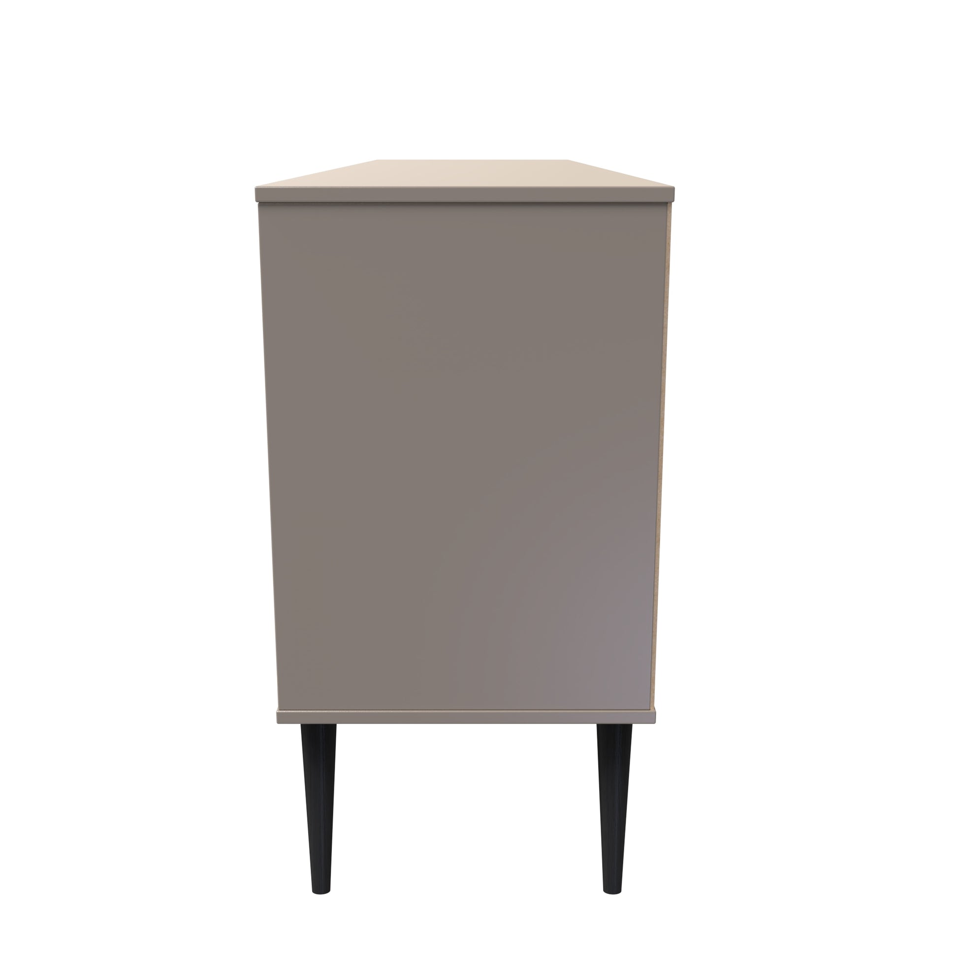 Best Pixel 6 Drawer TV Console Unit in Mushroom Matt Colour