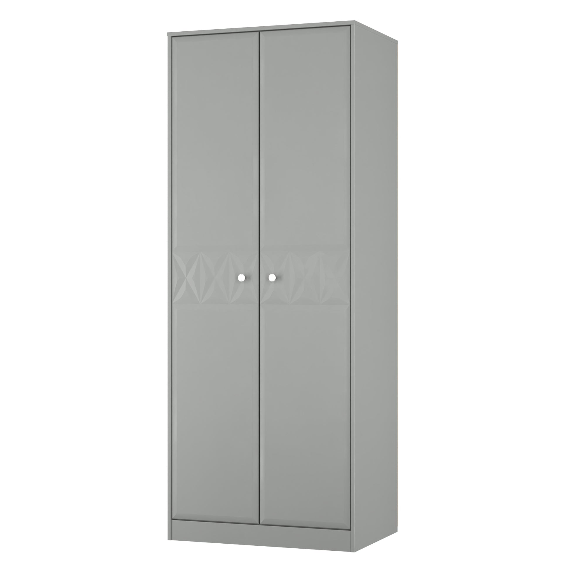 Best Pixel Tall Plain Wardrobe in Dusk Grey 