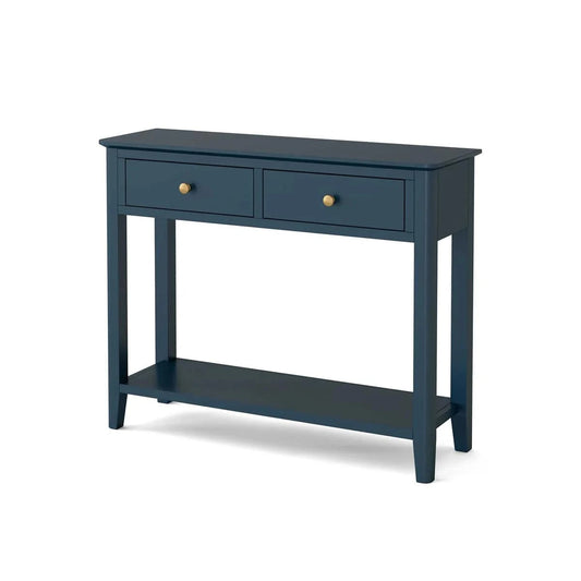 Best Quality Harrogate Blue Console Table Online - Blythe Living