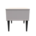Best Quality Pixel 1 Drawer Bedside Cabinet with Legs in Kashmir Matt Colour