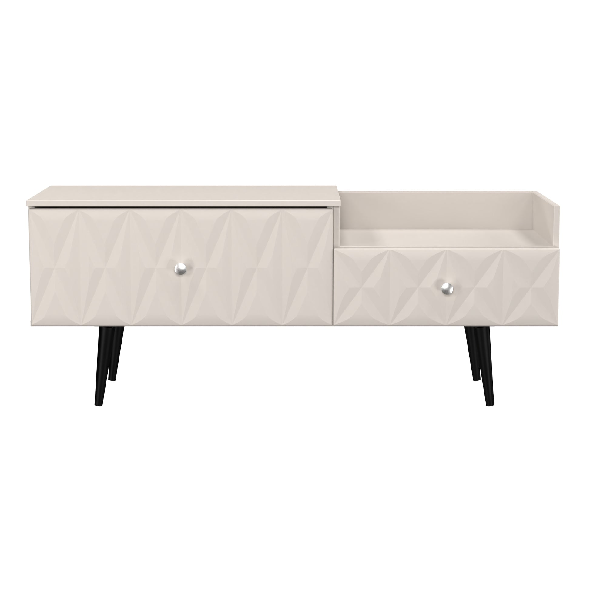 Best Quality Pixel 2 Drawer TV Console Unit in Kashmir Matt Colour