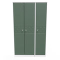 Best Quality Pixel 3 Door Wardrobe in Labrador and White Matt Colour