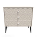 Best Quality Pixel 3 Drawer Chest in Kashmir Matt Colour