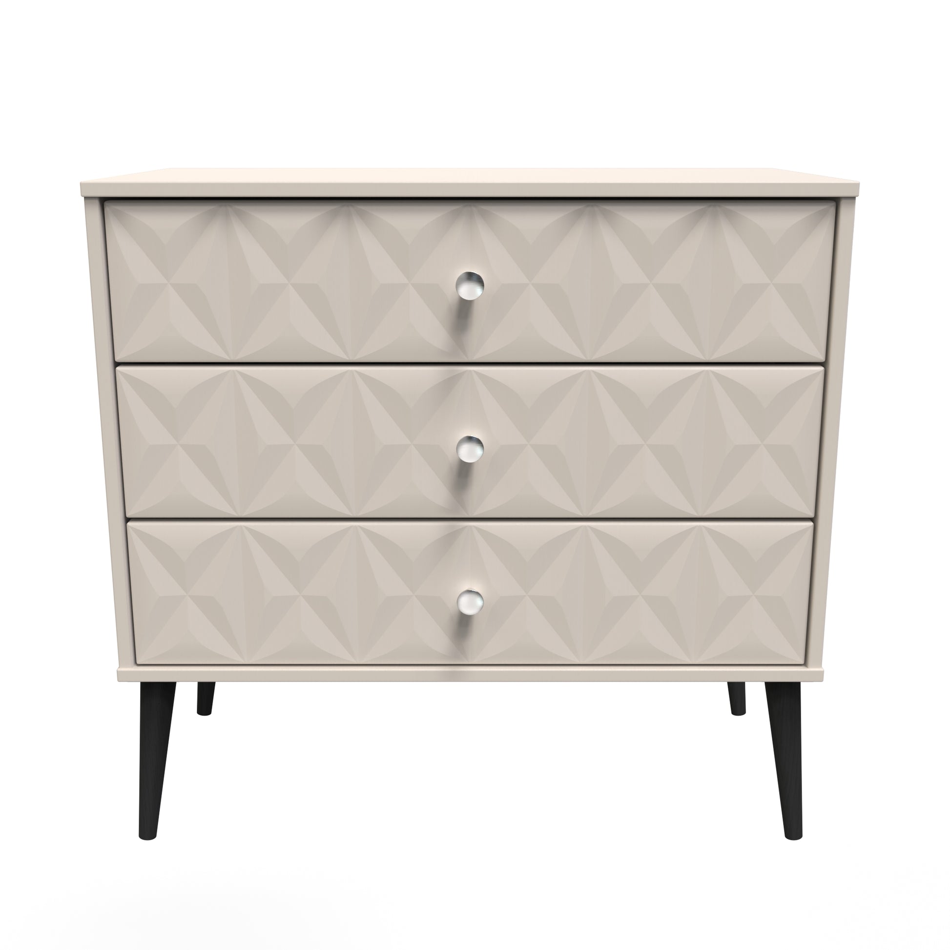 Best Quality Pixel 3 Drawer Chest in Kashmir Matt Colour