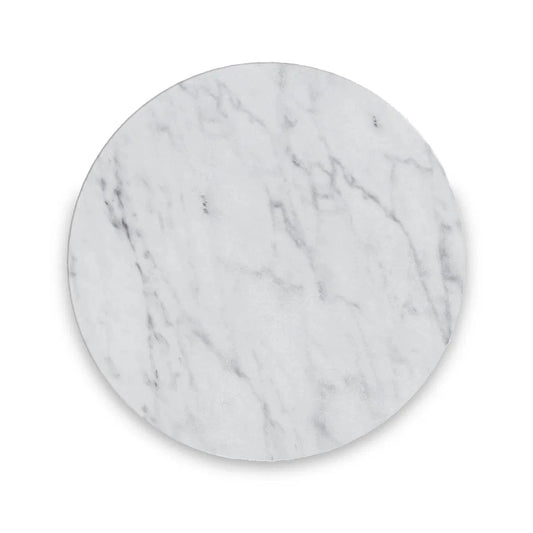 Best White Marble Round Side Table for Sale - Blythe Living