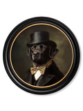 Lord Wagsalot - Oxford round frame - Blythe Living