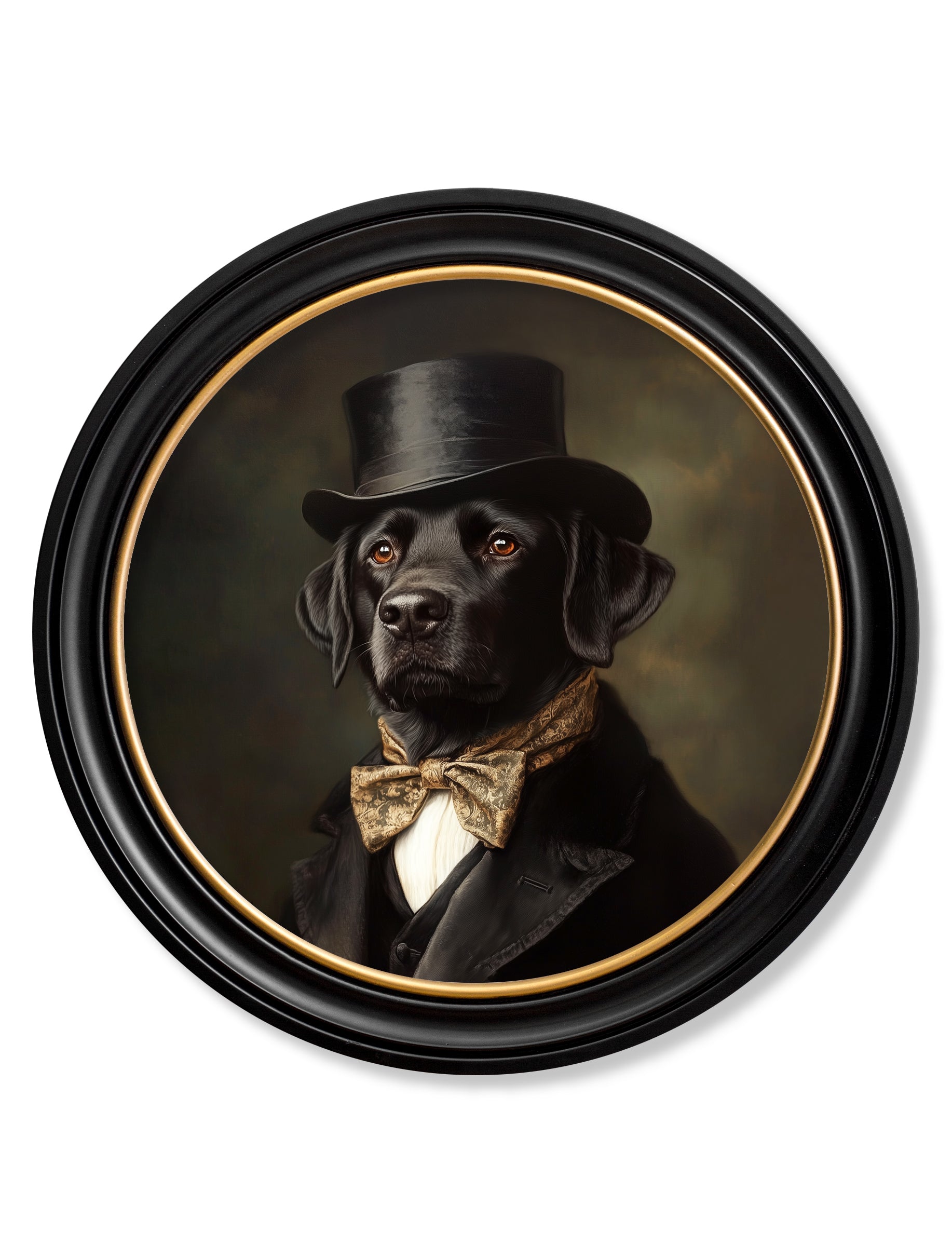 Lord Wagsalot - Oxford round frame - Blythe Living