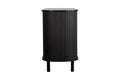 Blythe Living AXEL 2 DOOR FLUTED SIDEBOARD BLACK for Contemporary Decor