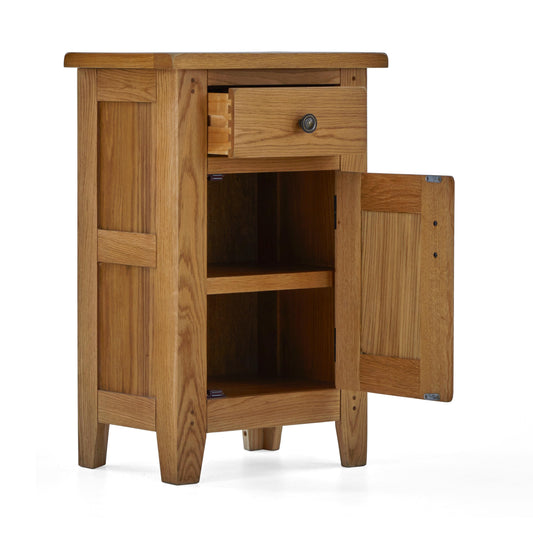 Blythe Living Oak Console Table
