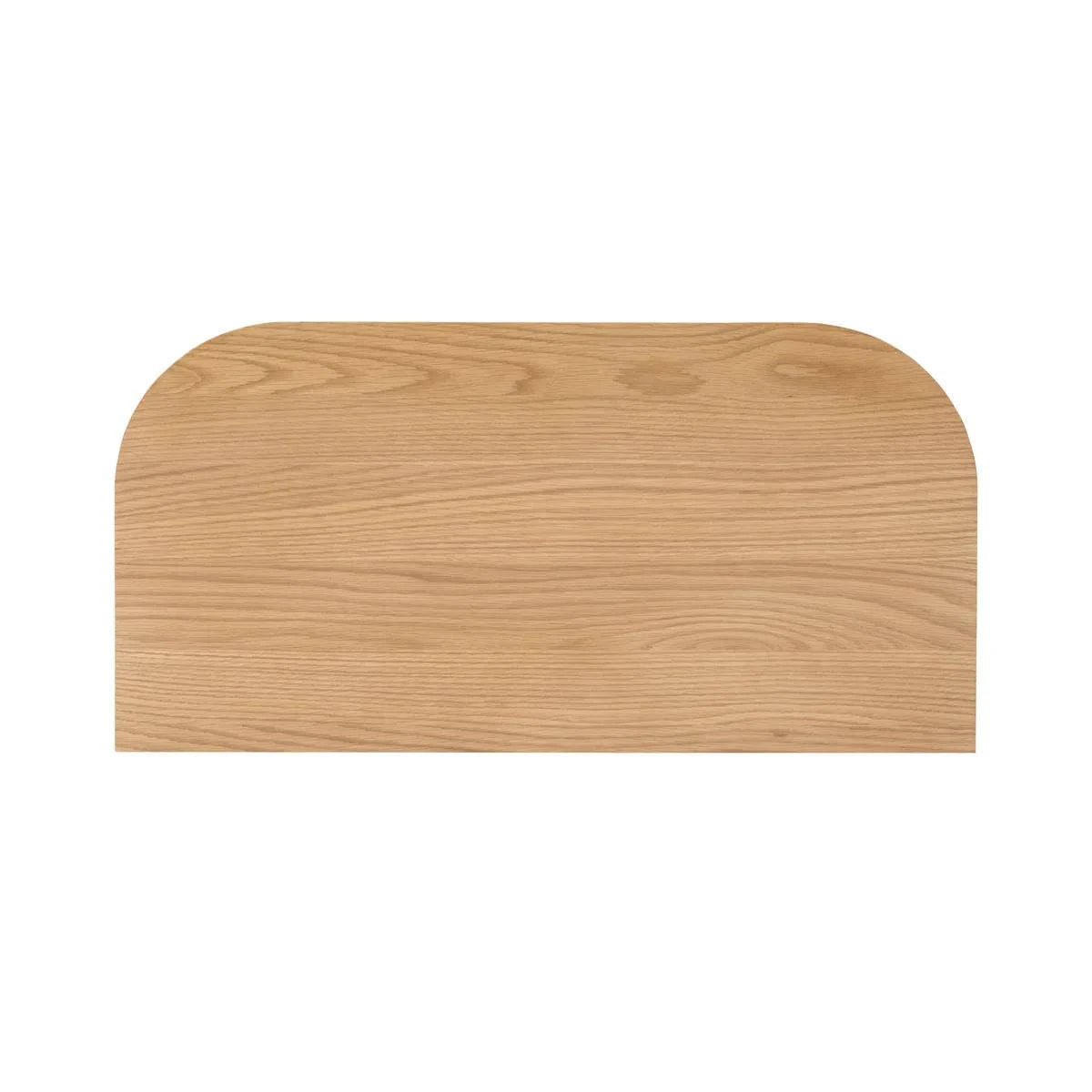 Blythe Living Soho Oak Slatted Cupboard for Home Office Storage
