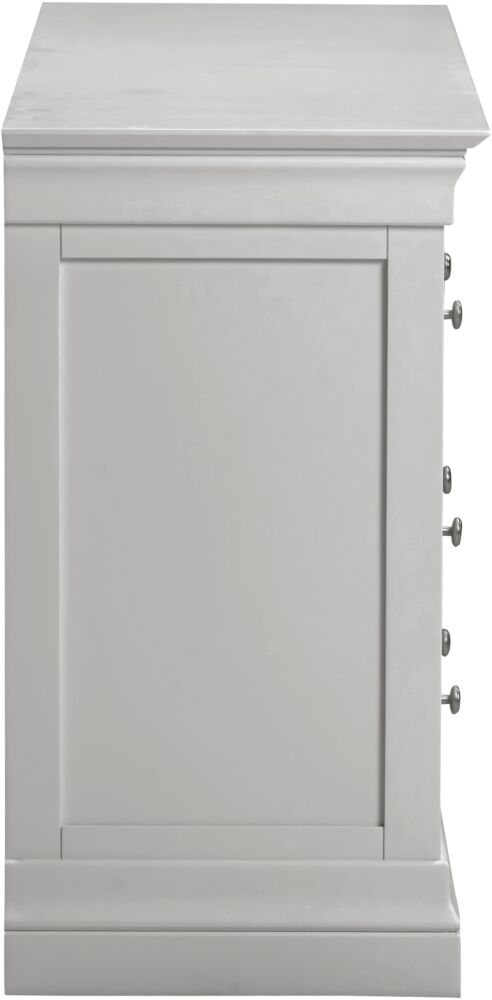 Bordeaux 3+2 Drawer Chest Pebble Grey for sale large bedroom furniture UK
