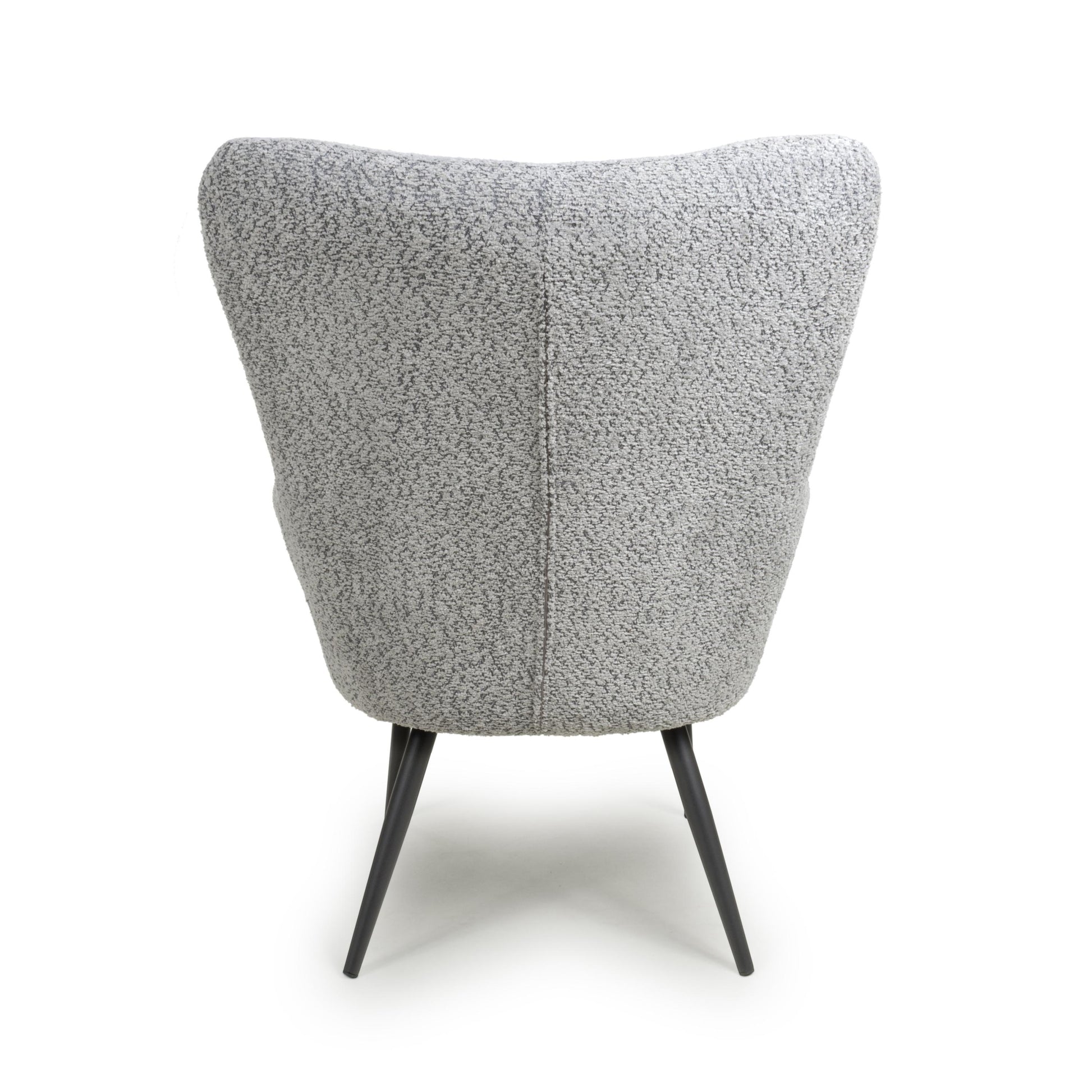 Bordeaux Textured Chenille Effect Grey Armchair Online