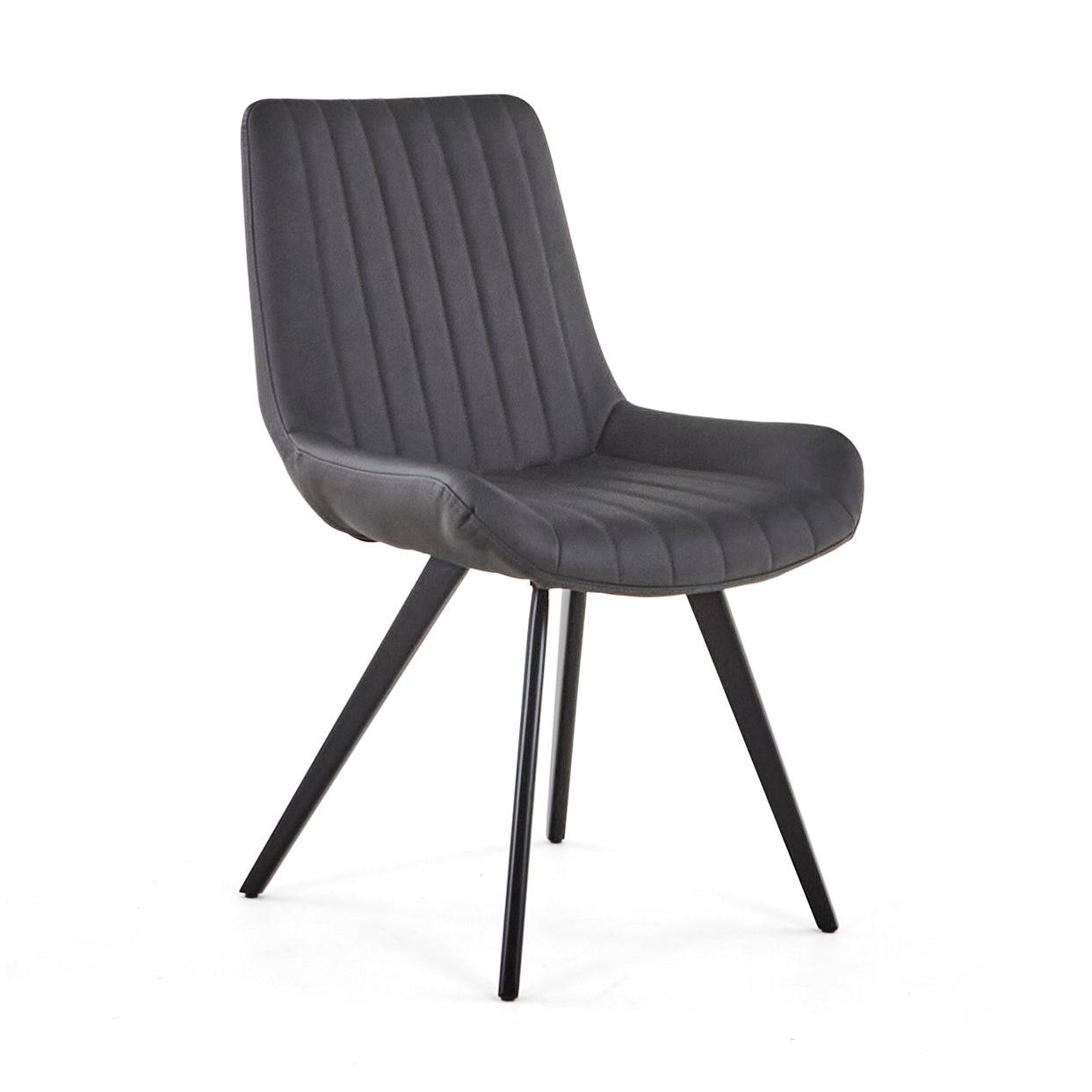Brooklyn Dining Chair Charcoal - Blythe Living