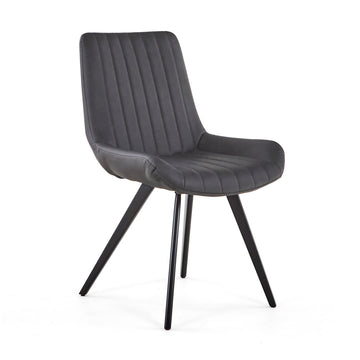 Brooklyn Dining Chair Charcoal