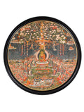 c.1700 Buddha of the Western Pure Land - Round - Blythe Living