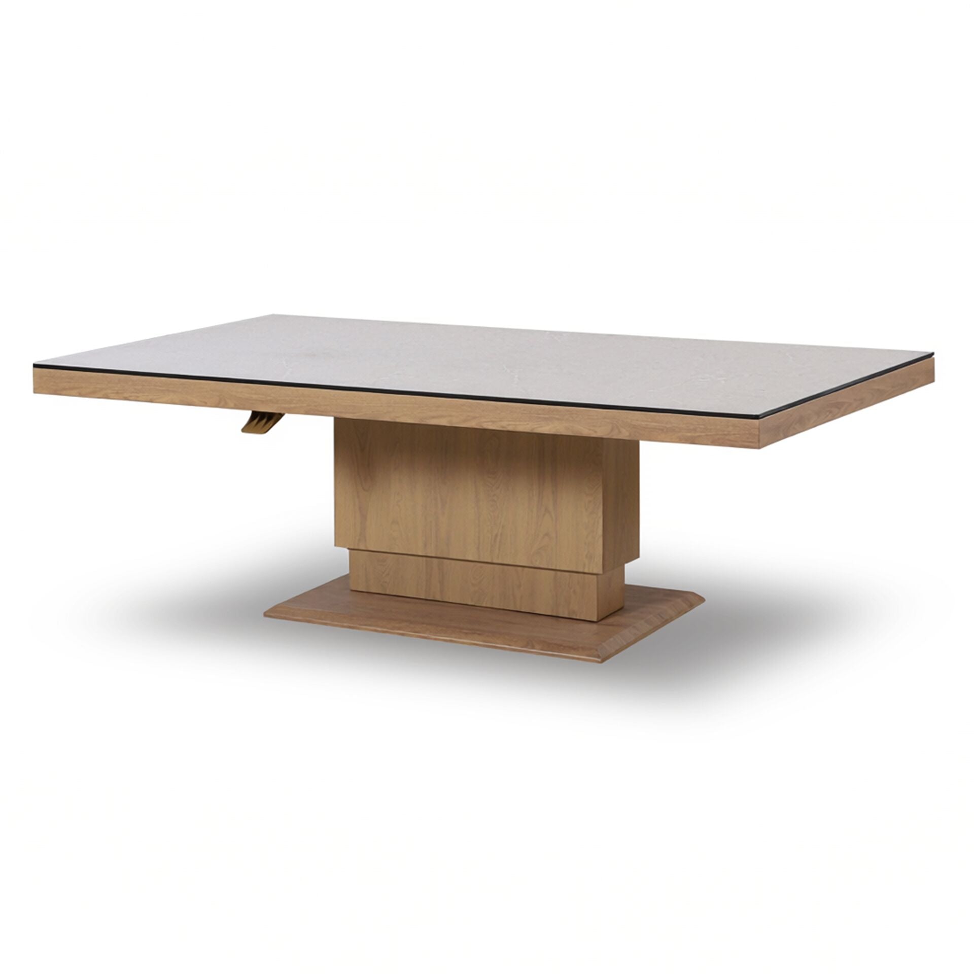 Burford Large Corner Dining with Rising Table in a modern garden setting, perfect to shop for stylish outdoor dining