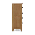 Burford Oak 2 Over 3 Drawer Chest for sale 5 drawer solid oak storage UK
