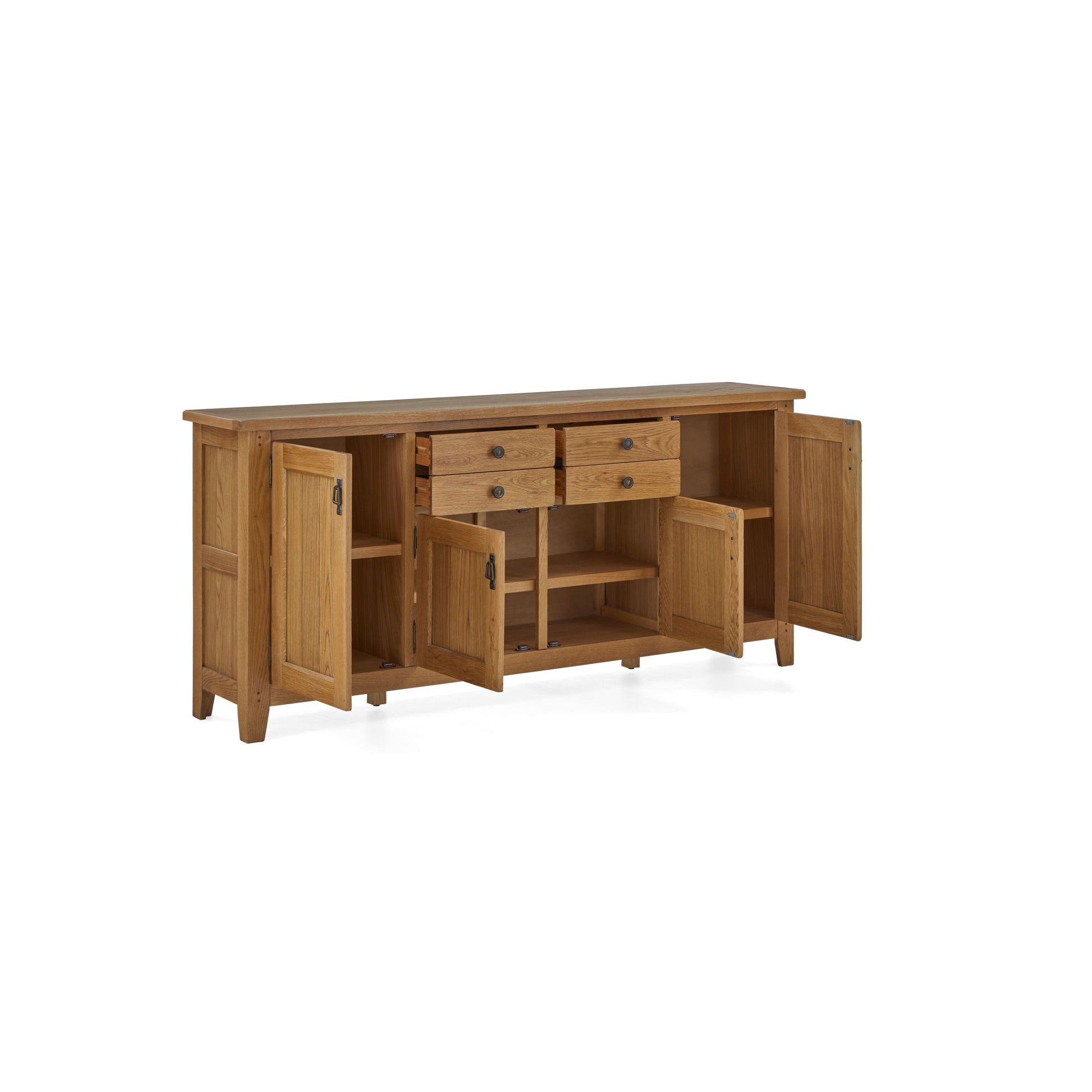 Burford Oak large oak sideboard with storage