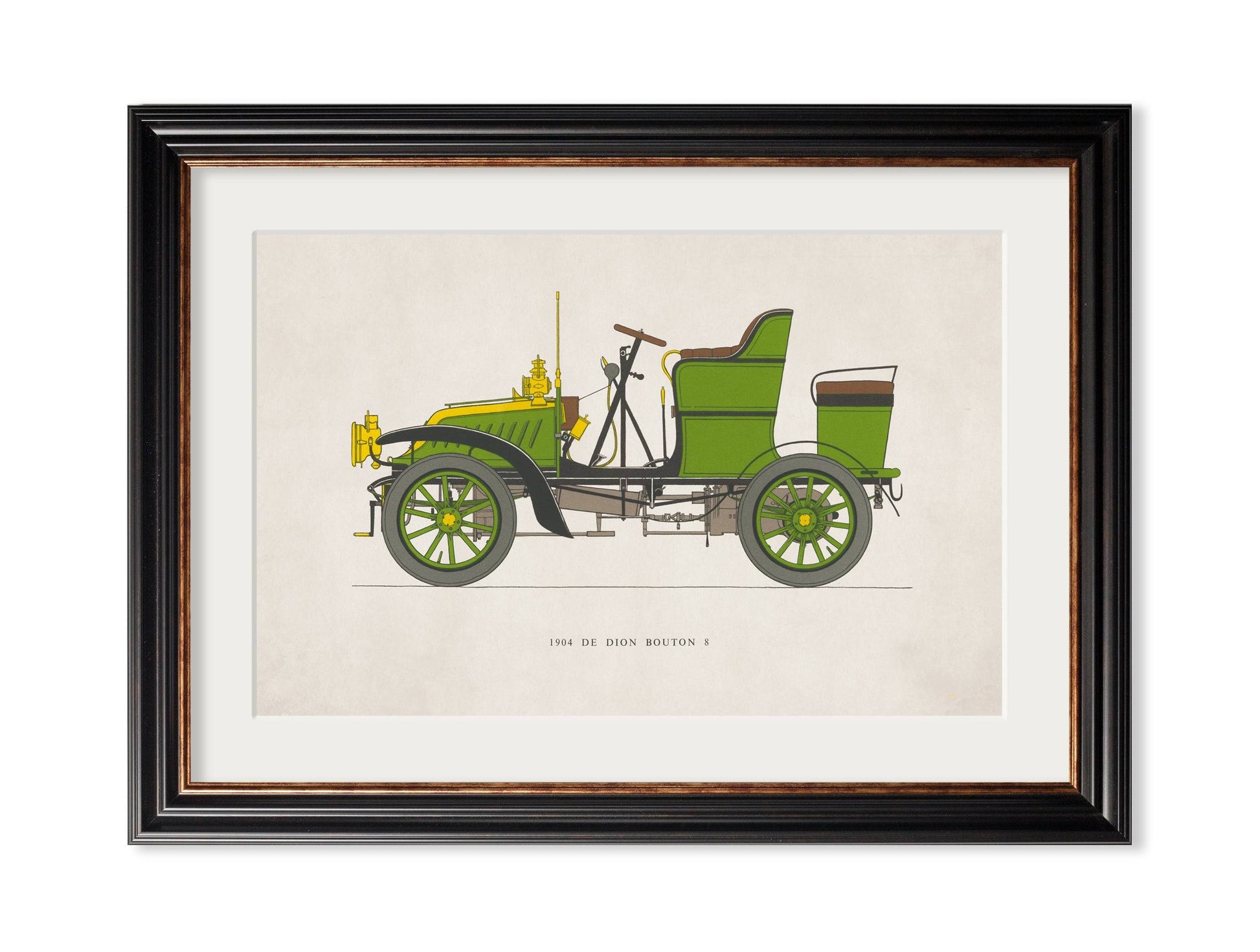 Buy 1904 De Dion-Bouton 8 hp framed print UK