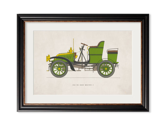 Buy 1904 De Dion-Bouton 8 hp framed print UK