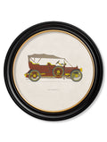 Buy 1910 Daimler 38 in Round Frame vintage British car wall art UK
