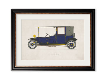 Buy 1910 Lanchester 28 hp framed print UK