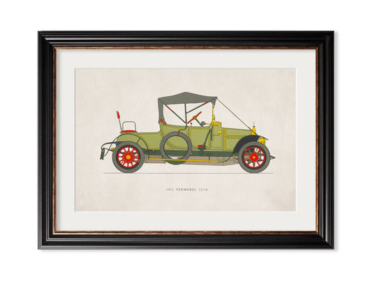 Buy 1912 Vermorel 12 16 hp framed print UK