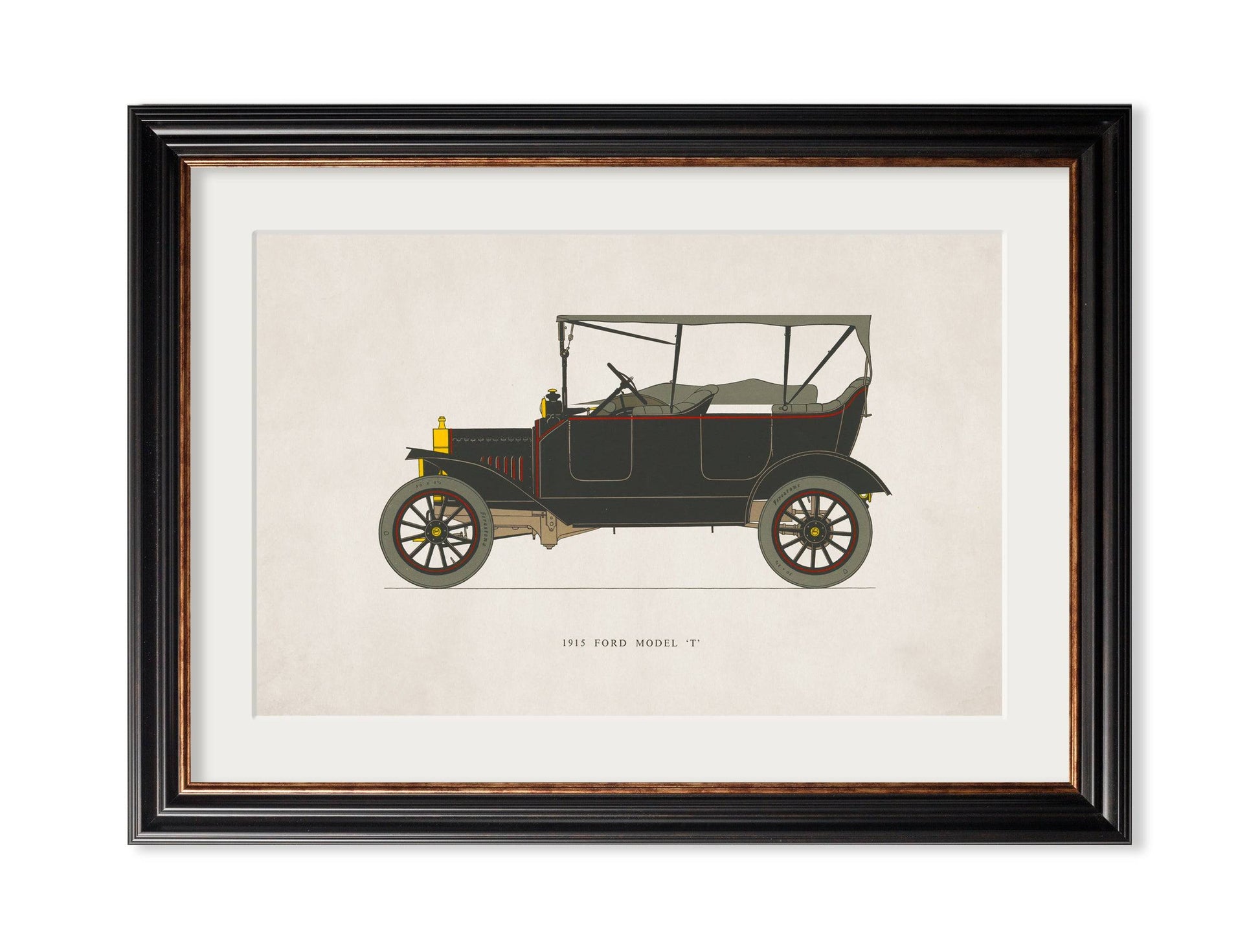Buy 1915 Ford Model T framed print UK