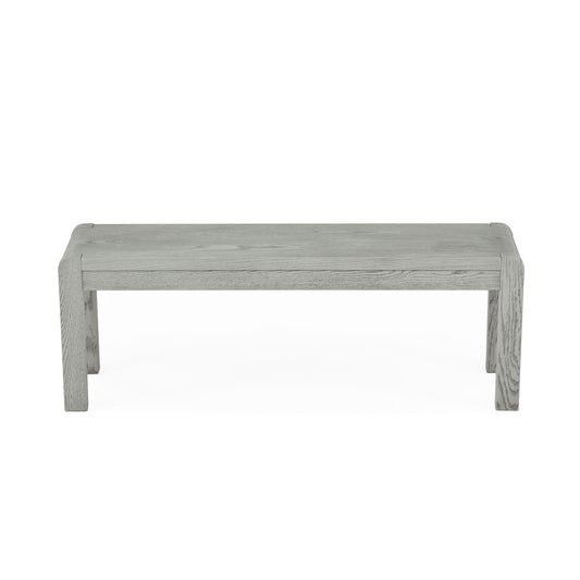 Buy Amsterdam Dining Bench in grey oak finish online UK
