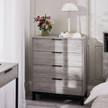 Buy Bali 4 drawer chest grey oak bedroom furniture UK