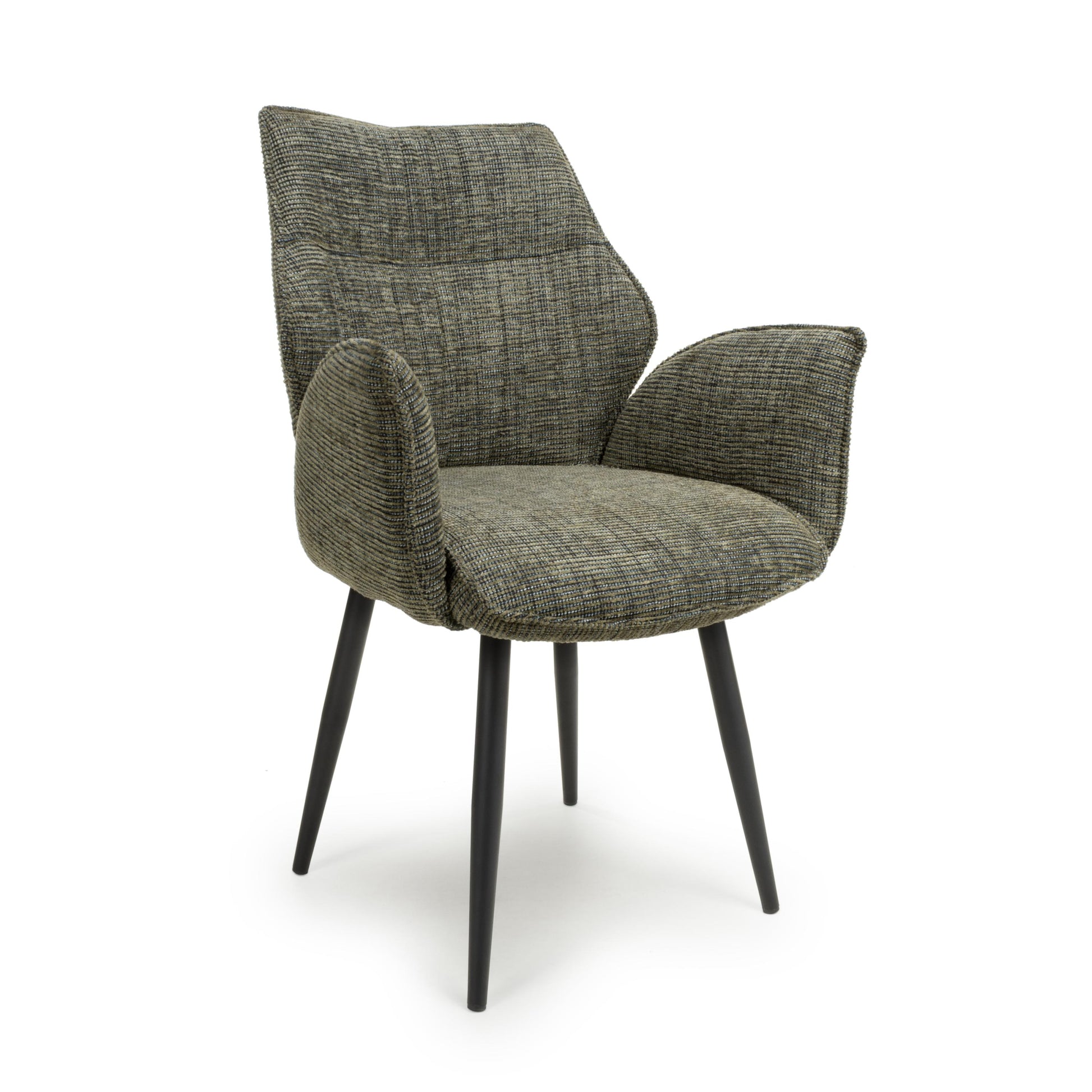 Buy Baltimore Tweed Green Swivel Dining Chair for kitchen seating