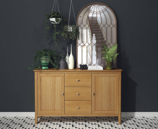 Buy Bath 140cm Large Sideboard featuring 3 Drawers and 2 Doors - High Quality