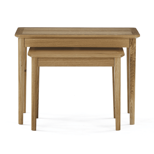 Buy Bath Oak Nest of 2 Tables Online