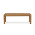 Buy British Bergen Oak Dining Bench solid oak seats 3 free UK delivery
