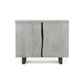 Buy Brooklyn 90cm Small Oak Sideboard with 2 Doors and 2 Drawers