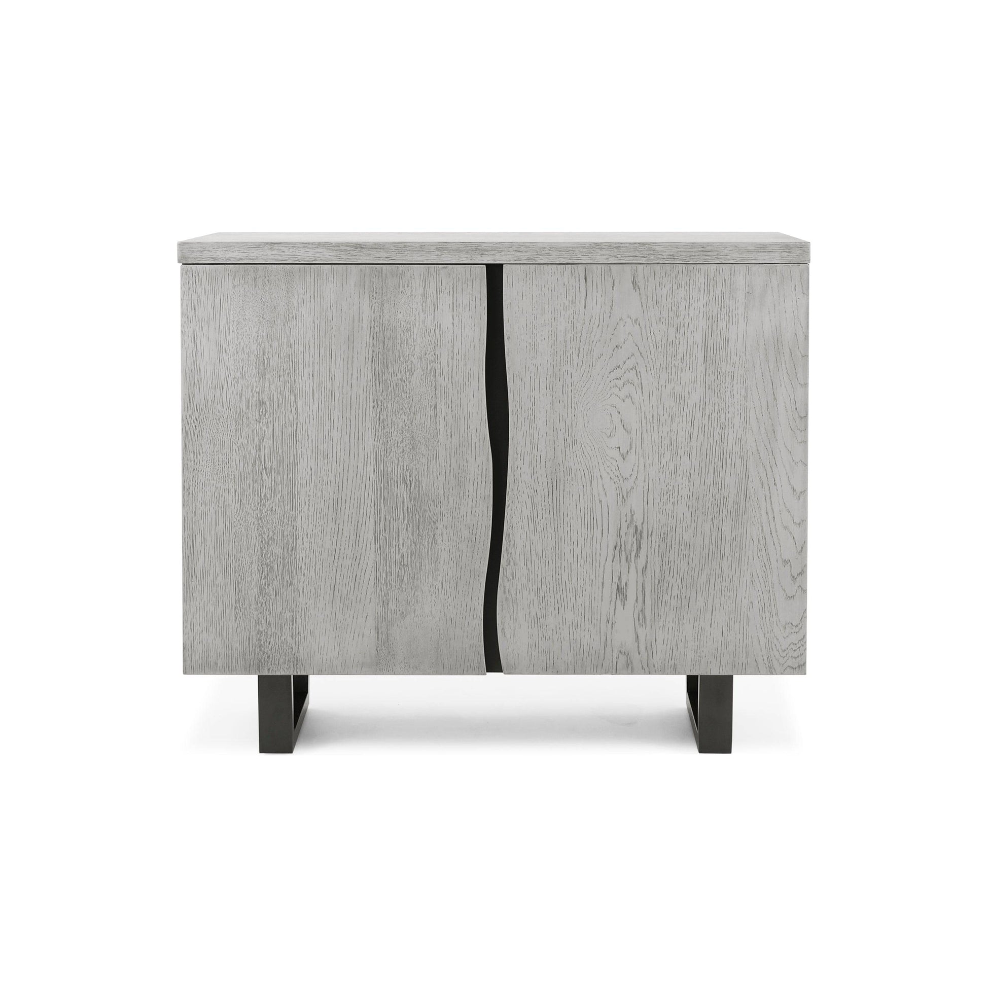 Buy Brooklyn 90cm Small Oak Sideboard with 2 Doors and 2 Drawers