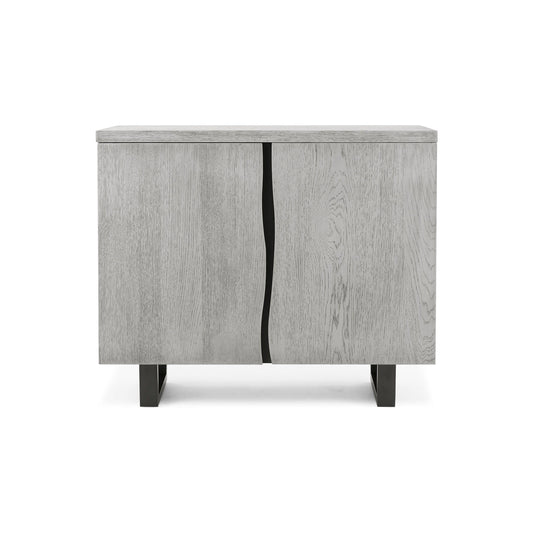 Buy Brooklyn 90cm Small Oak Sideboard with 2 Doors and 2 Drawers