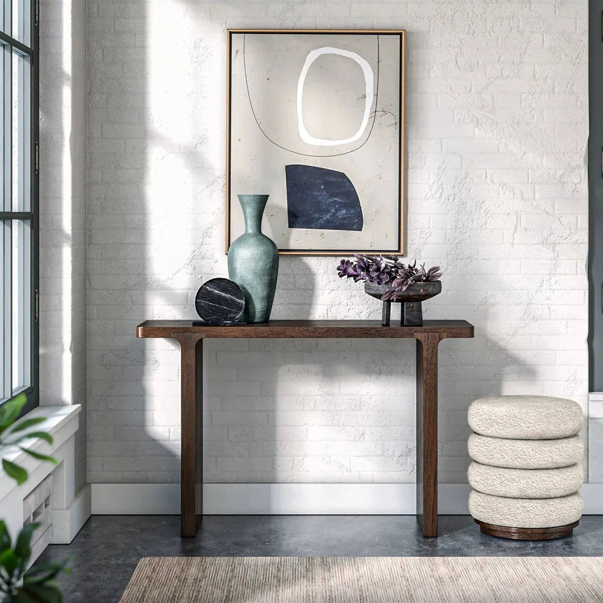 Buy California Oak Slim Console Table Online