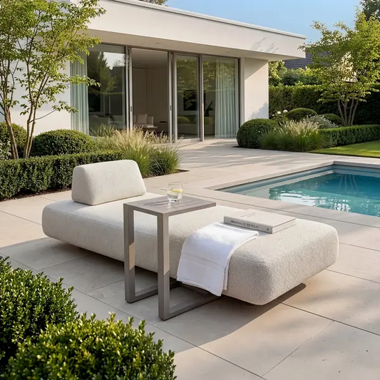 Buy Cannes Pebble Sunlounger online UK today
