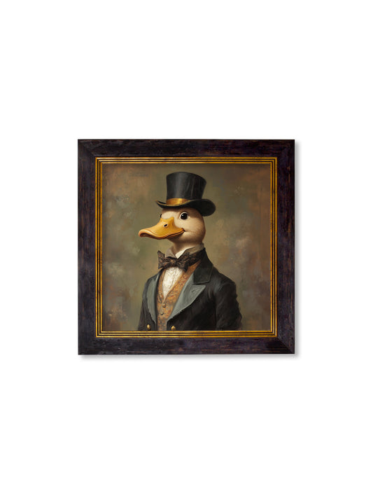 Buy Captain Quackmore Gentleman Duck Oxford Square Frame UK

