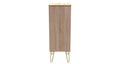 Buy Cube 5 Drawer Bedside Cabinet Bardolino Oak UK made free delivery
