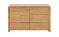 Buy Curve 6 drawer wide chest bedroom furniture UK