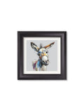 Buy Donkey Jack and Jennet Cosy Sketch with Black Hurstwood square frame