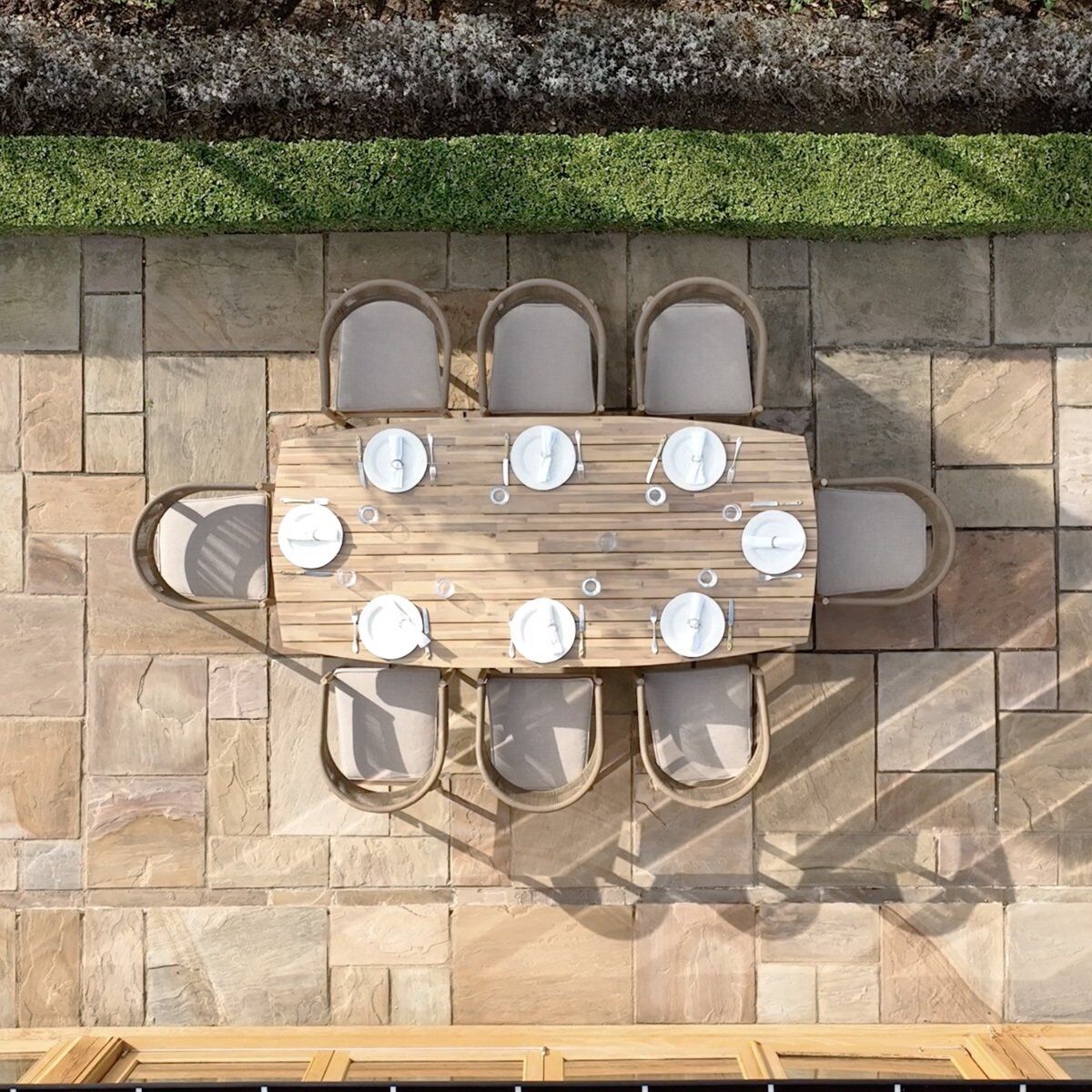 Buy FSC Acacia outdoor dining furniture online UK