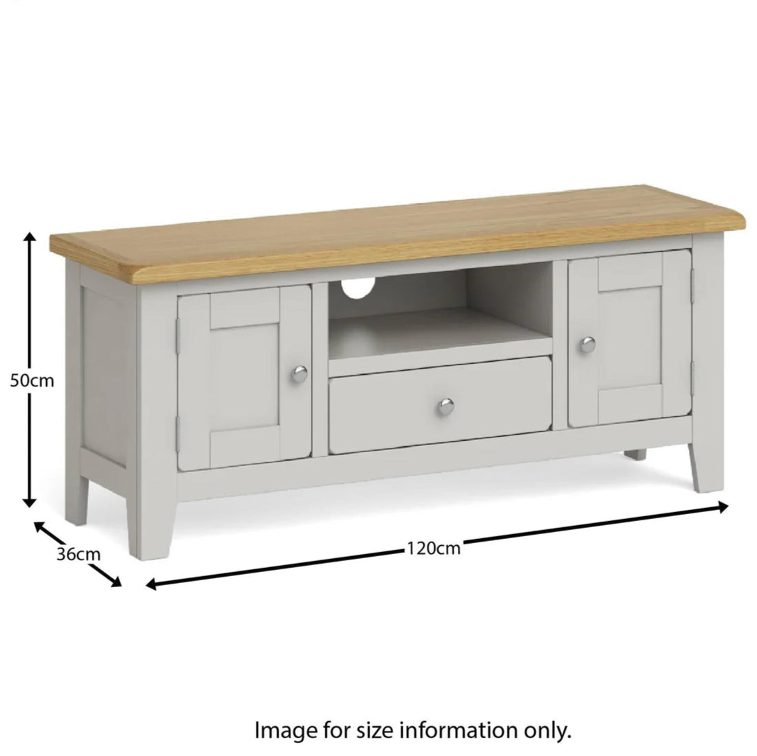Buy Guildford Grey 120cm Large TV Stand for Sale Online - Blythe Living