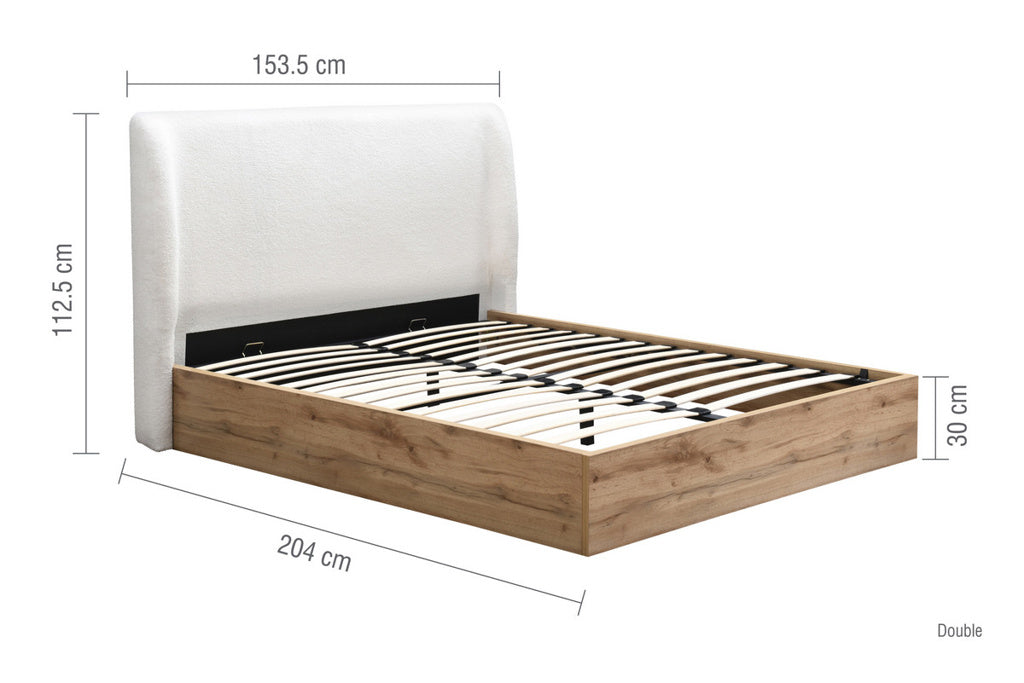 Buy Halfden Ottoman White for Sale Online 