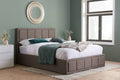 Buy Hannover Fabric Ottoman Bed Grey Storage Bed - Blythe Living