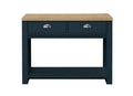 Buy Highgate 2 Drawer Console Table Navy Blue Online