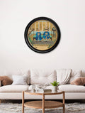 Buy Imperial Censor and His Wife Round framed print UK
