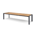 Buy Jakarta Teak Extending 6–10 Seat Dining Set & 10 Milan Chairs for outdoor dining